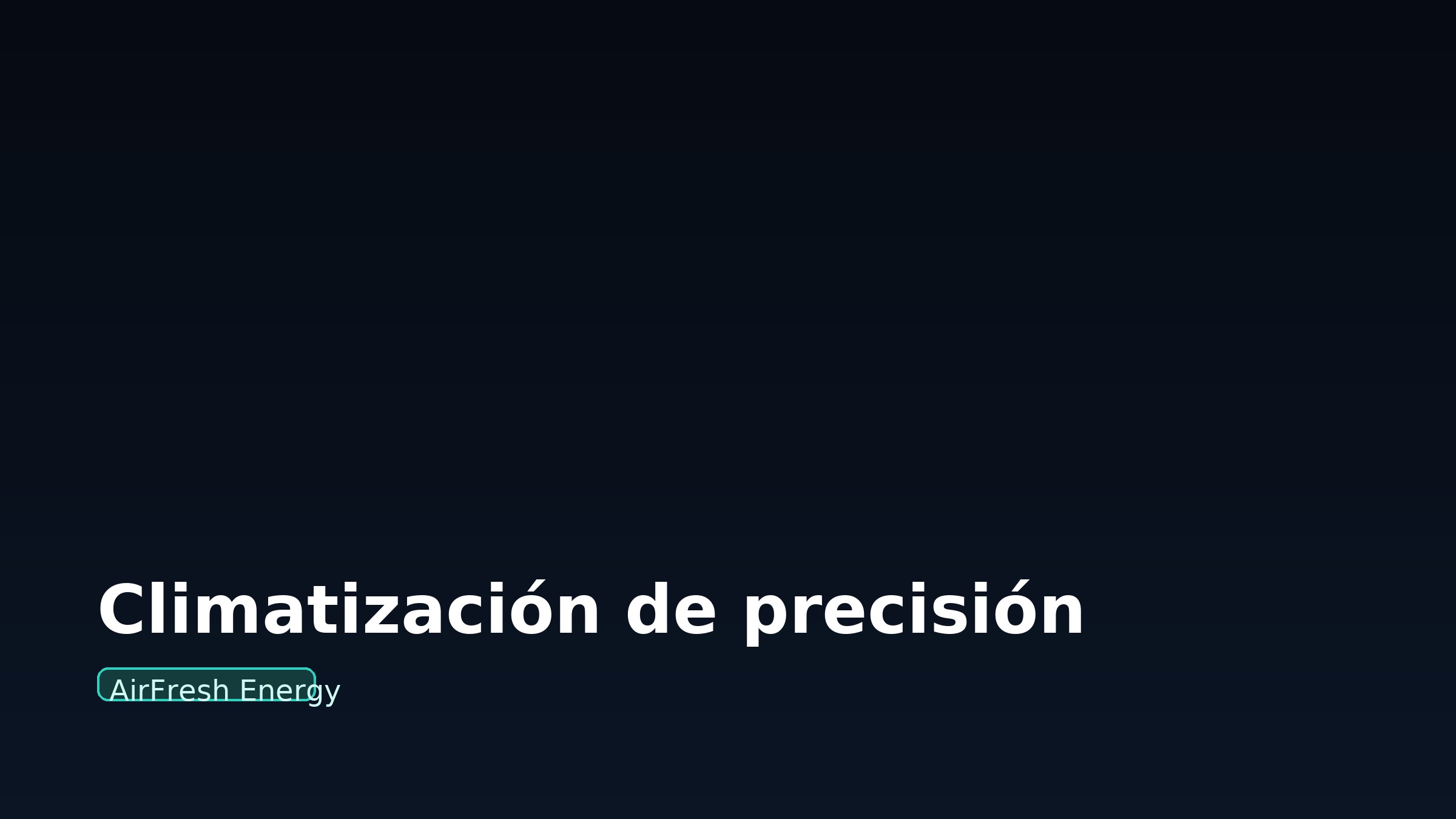 Climatización de precisión